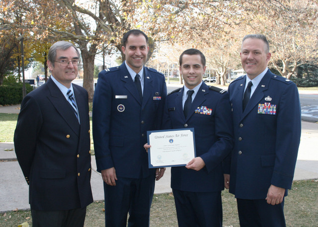 USU student awarded national science honor from Air Force