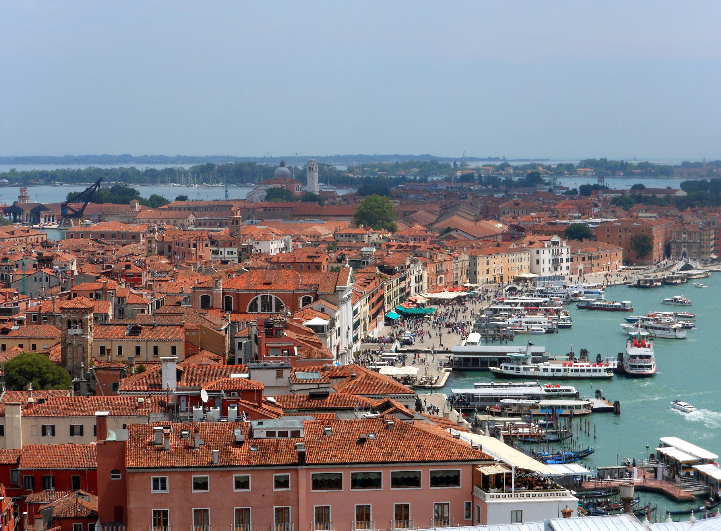 View of Venice from St Mark's Campanile. Photo Credit: Sarah Romero