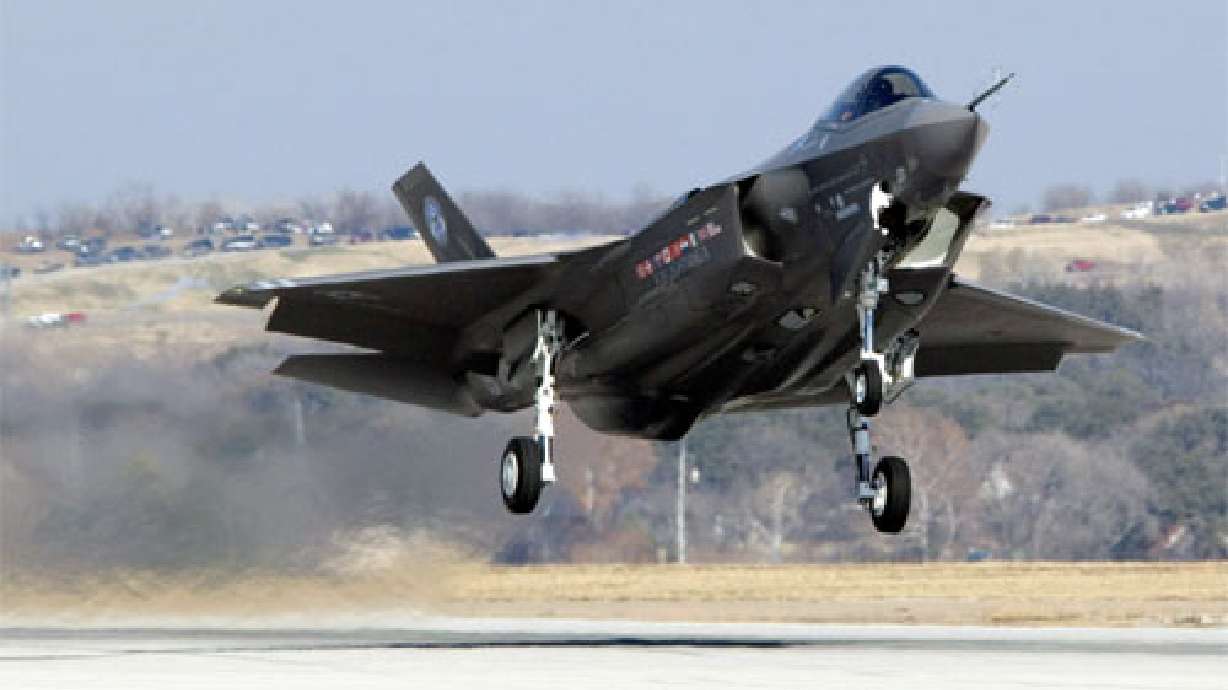 Hill Air Force Base selected to house F-35 fighter jets