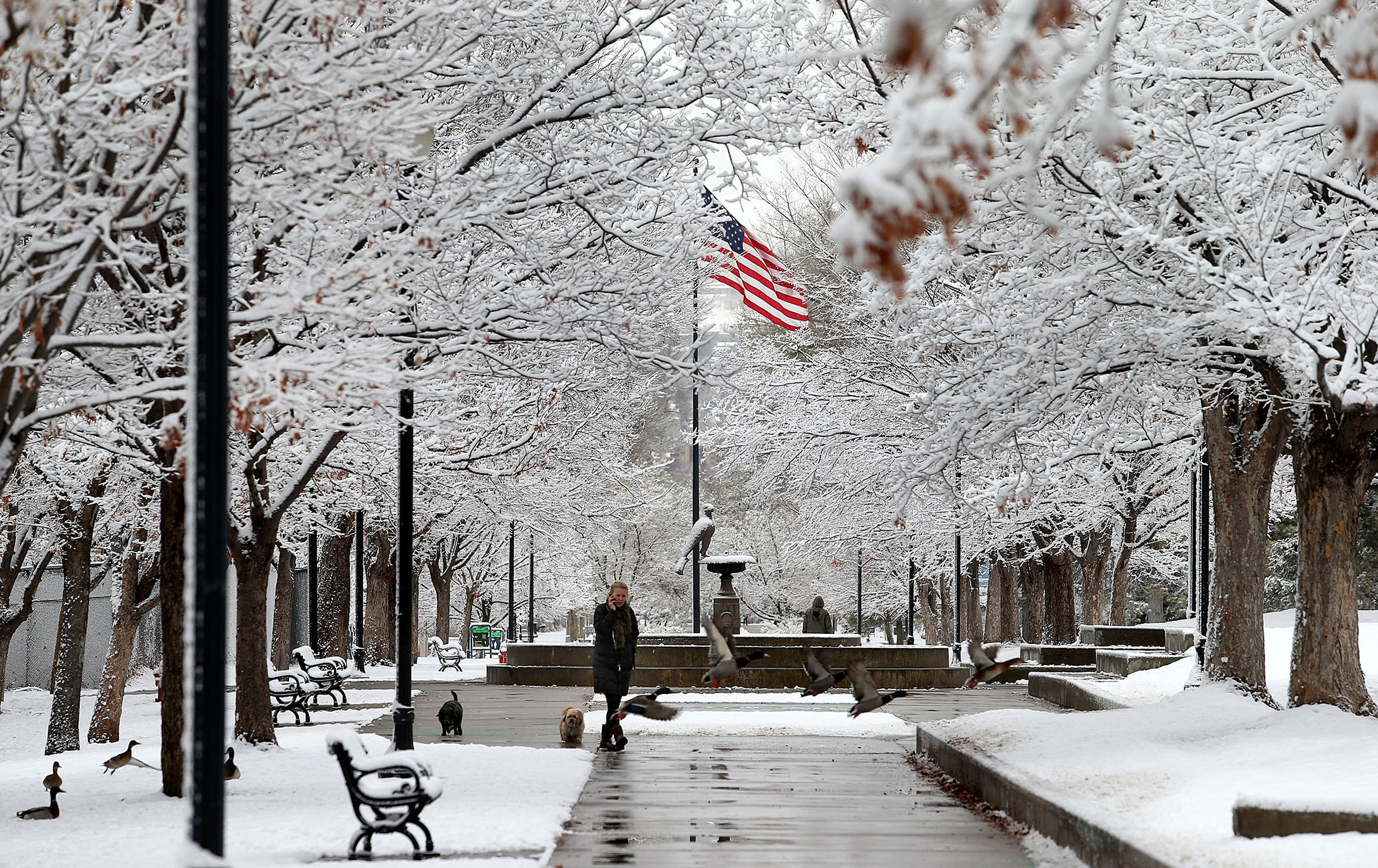 Ola de frío azota el oeste de EEUU