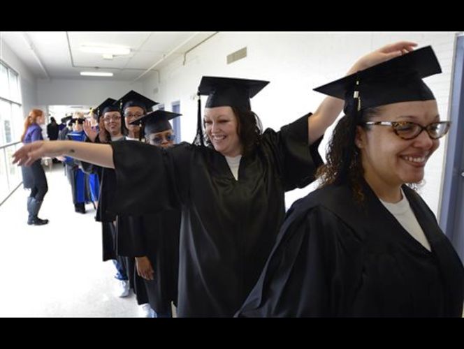 University holds special graduation inside prison 