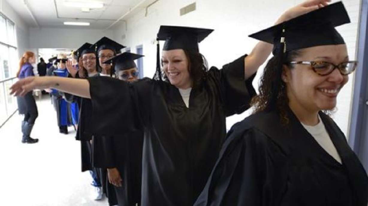 University holds special graduation inside prison