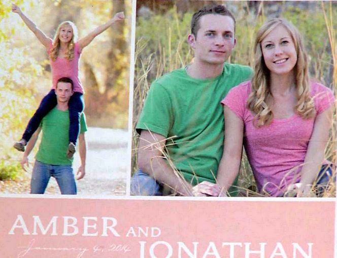 Jonathan Norton and Amber Smith were planning
to be married Jan. 4. (Photo: Norton family)