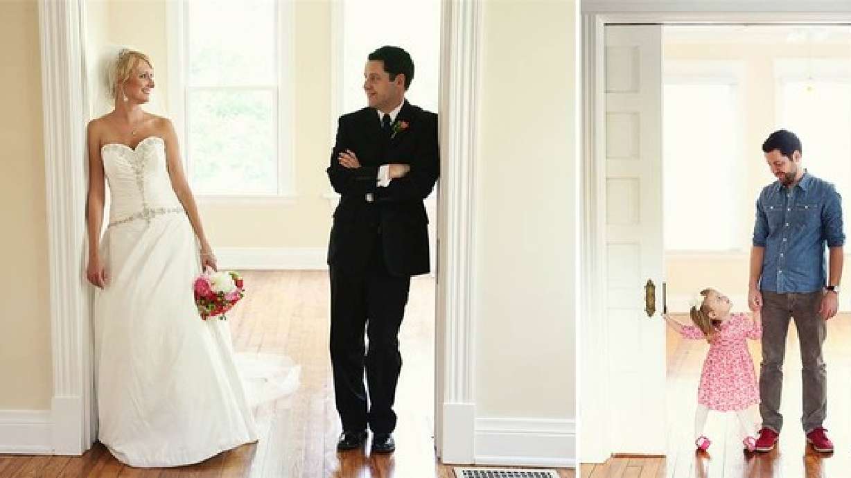 Dad, daughter take stunning photo series in tribute to late wife