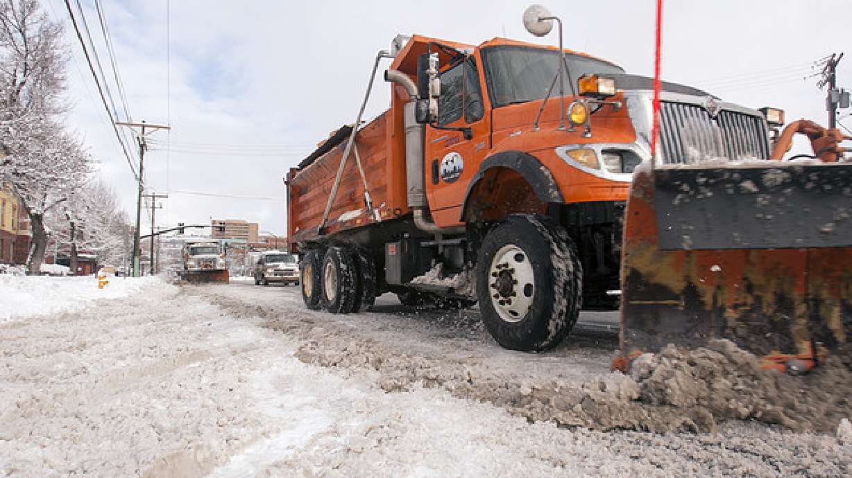 Preplanned priorities determine where snow gets plowed first