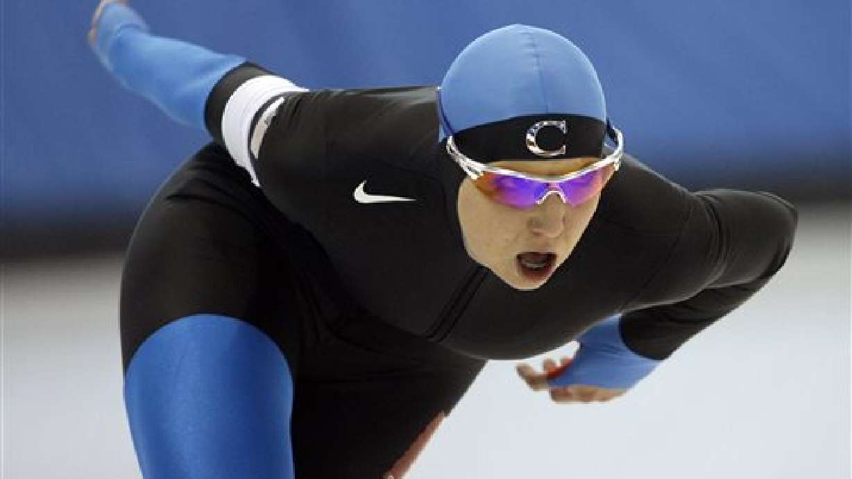 US speedskater Bradford overcomes health scare