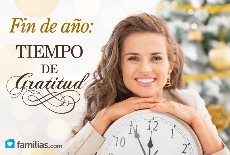 Fin de año: tiempo de gratitud