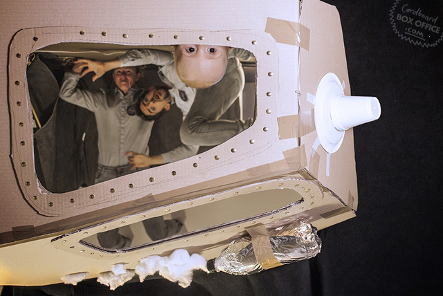 Parents use baby, cardboard boxes to recreate iconic movie scenes