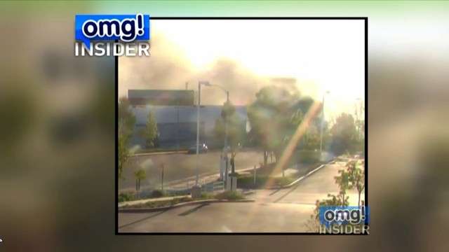 This security footage, obtained by OMG!
Insider, shows the moment of impact in the Paul
Walker crash Saturday, November 30, 2013.