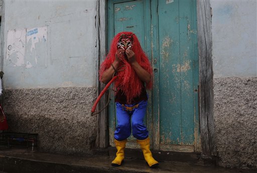 Los diablos bailan en ecuador