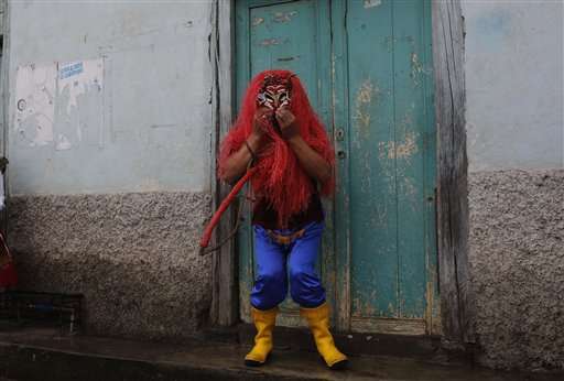 Los diablos bailan en ecuador