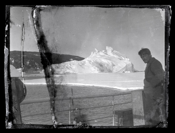 100-year-old negatives show stranded Antarctic explorers