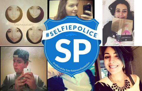 'Selfie Police' fine friends for charity