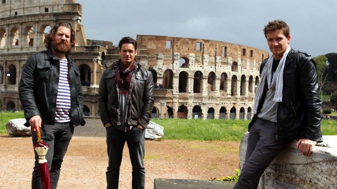 From left to right: Adam, Bart and Brad Johnson