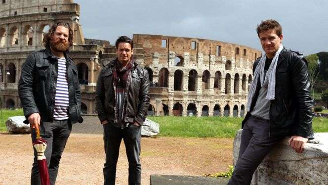 From left to right: Adam, Bart and Brad Johnson