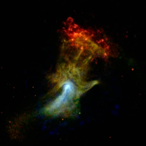 NASA captures 'Hand of God' in X-ray image