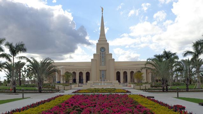 Open house and dedication dates set for LDS temple in Florida