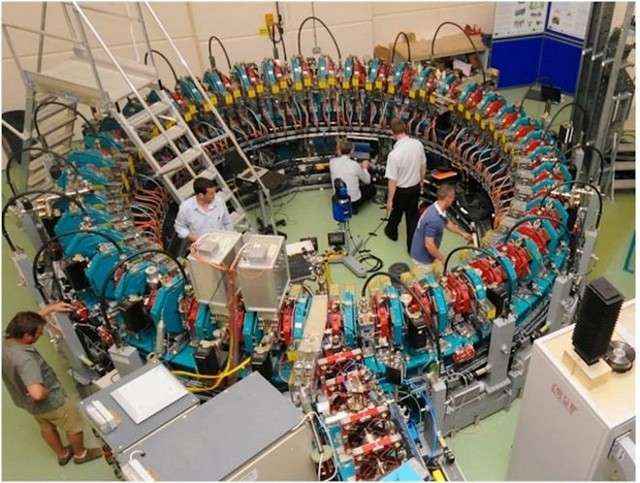 A (not-so-)Large Hadron Collider to bring power
to your neighborhood? Yes, a miniaturized
version of the particle accelerator at CERN --
like this one in Daresbury, UK -- could provide
a clean alternative to fossil fuels. But how
happy will residents be about the nuclear
reactor next door?