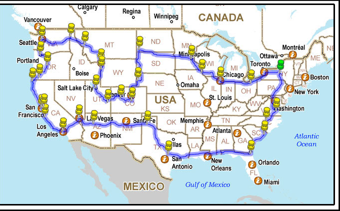 Photographer documents 12K mile cross-country trek