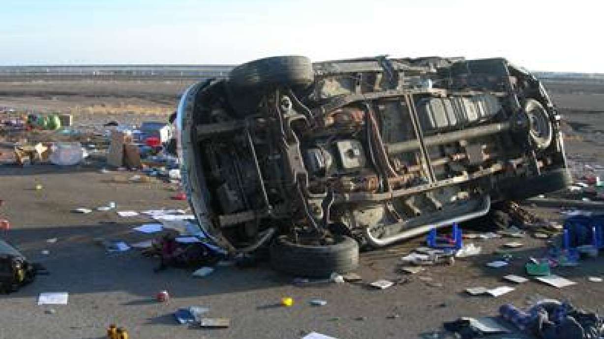 Girl injured in I-80 crash