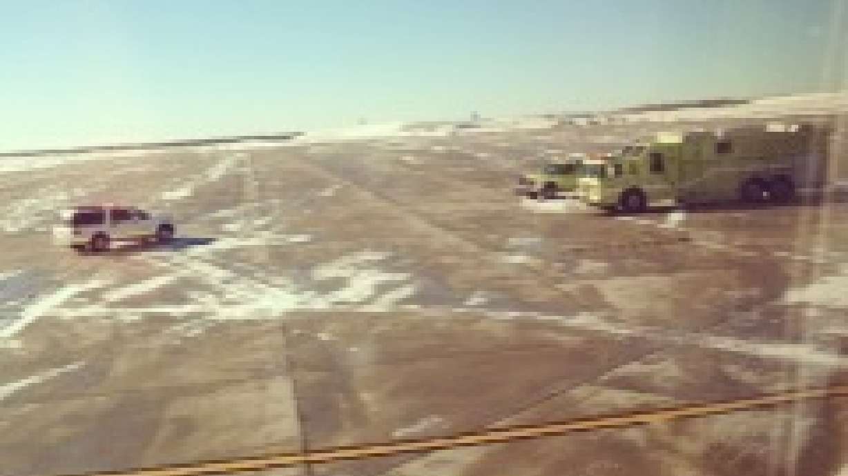 SLC-bound flight diverted after engine trouble