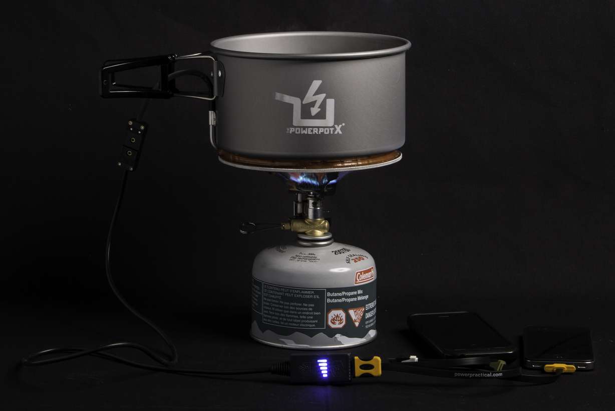 Locals provide way to charge electronics, cook while camping