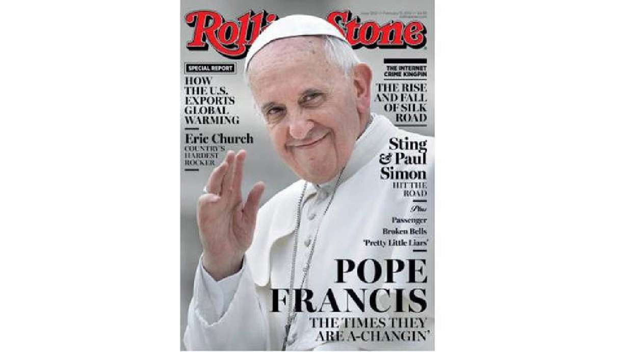 El Papa ahora en la tapa de la revista Rolling Stone
