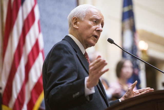 Hatch talks about immigration to Utah lawmakers