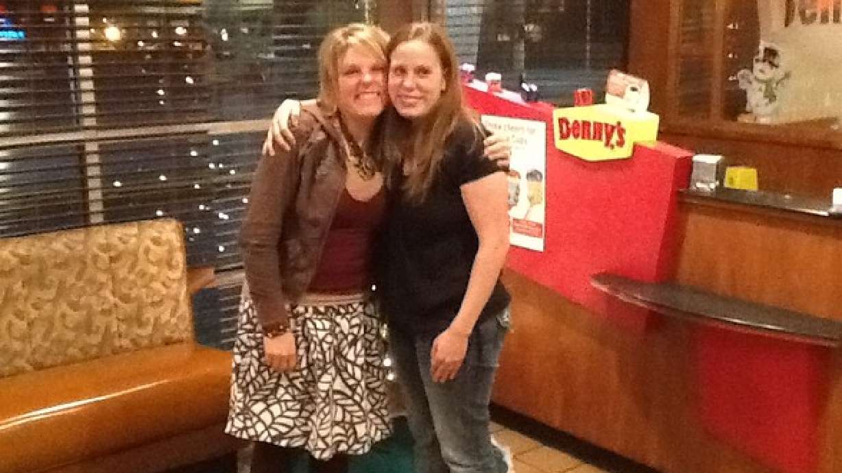 Sisters who meet for first time feel lifetime sibling bond