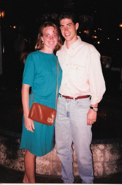 Susie and Jeff Boyce are shown on their honeymoon, a little more than 20 years ago. (Photo: Susie Boyce)