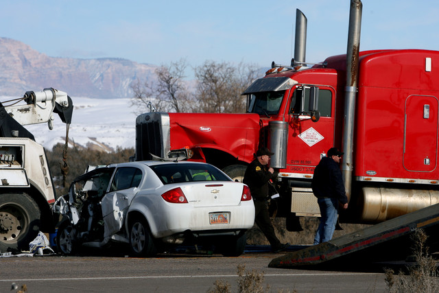 Man who drove in front of semitruck may have been suicidal, police say