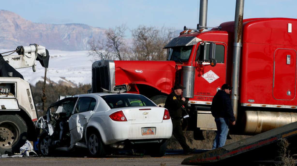 Man who drove in front of semitruck may have been suicidal, police say