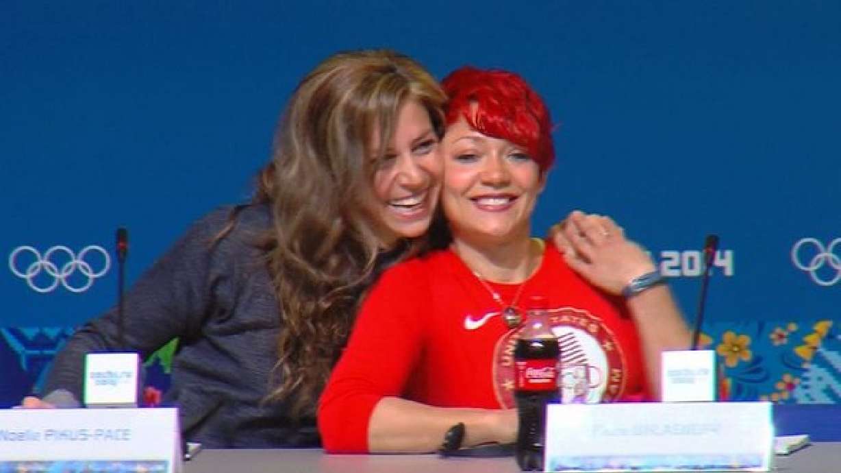 Athlete overcomes great loss, 'adopted' by fellow Olympian