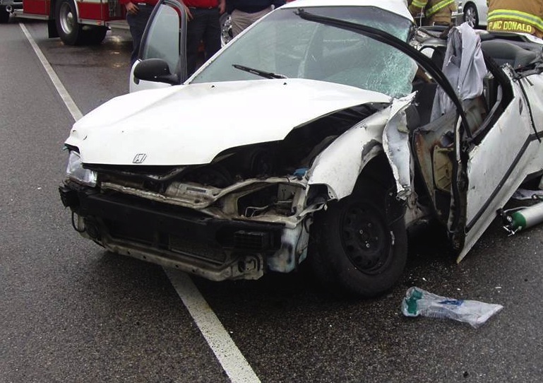 Wet conditions major factor in accident, police say