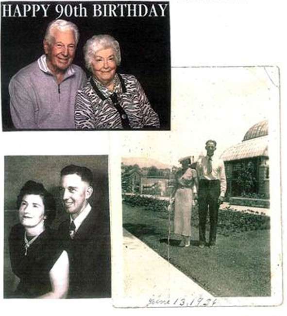 Photos of Chester and Esther Memmott (Photo:
Photos Courtesy of Susan Allred, Deseret News)