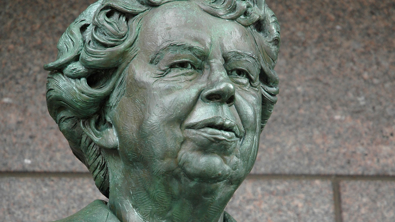 Eleanor Roosevelt ranked the top first lady
