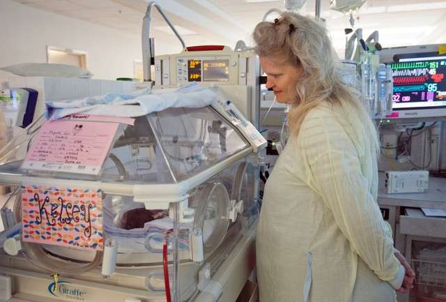 Kimberly Fugate told The Clarion Ledger that
she's done having children. "This. Is. It," she
said with a smile.
