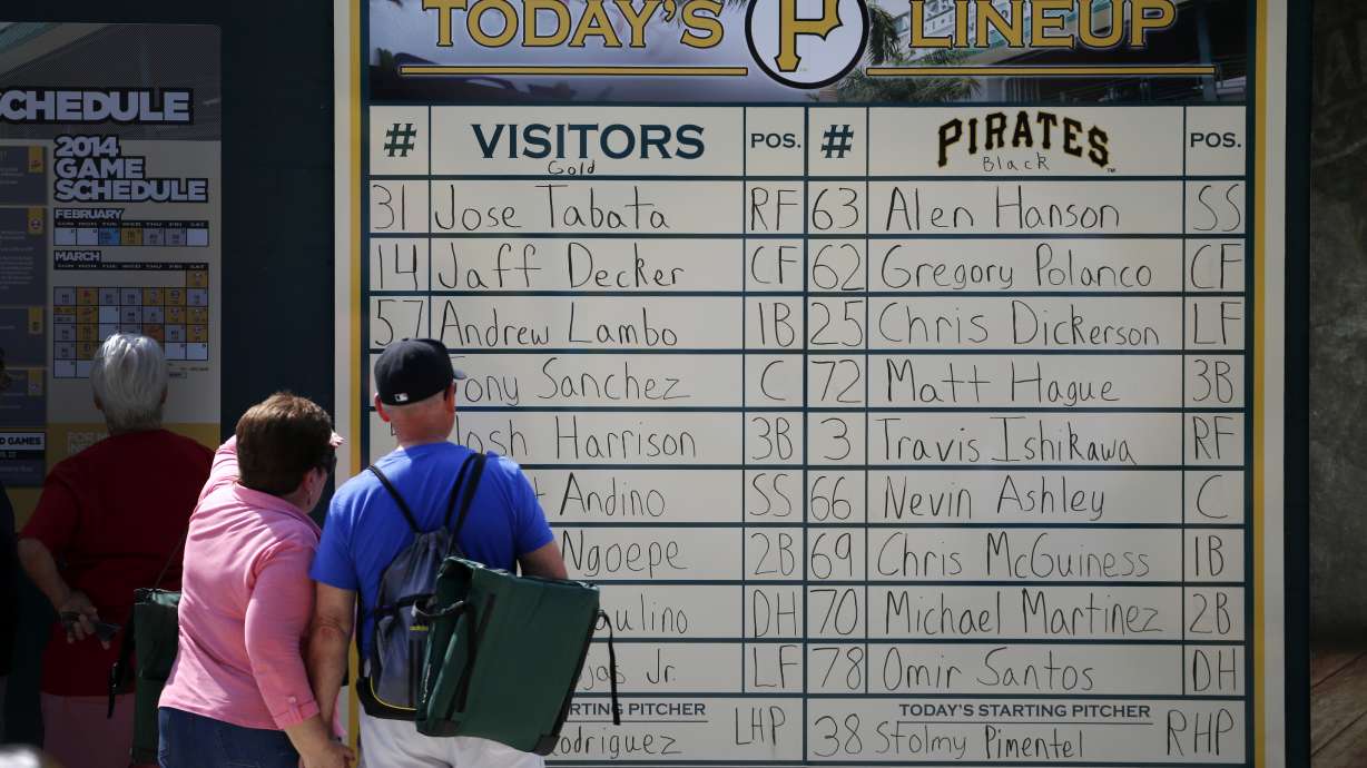 Pirates hope Gaby Sanchez is answer at 1B