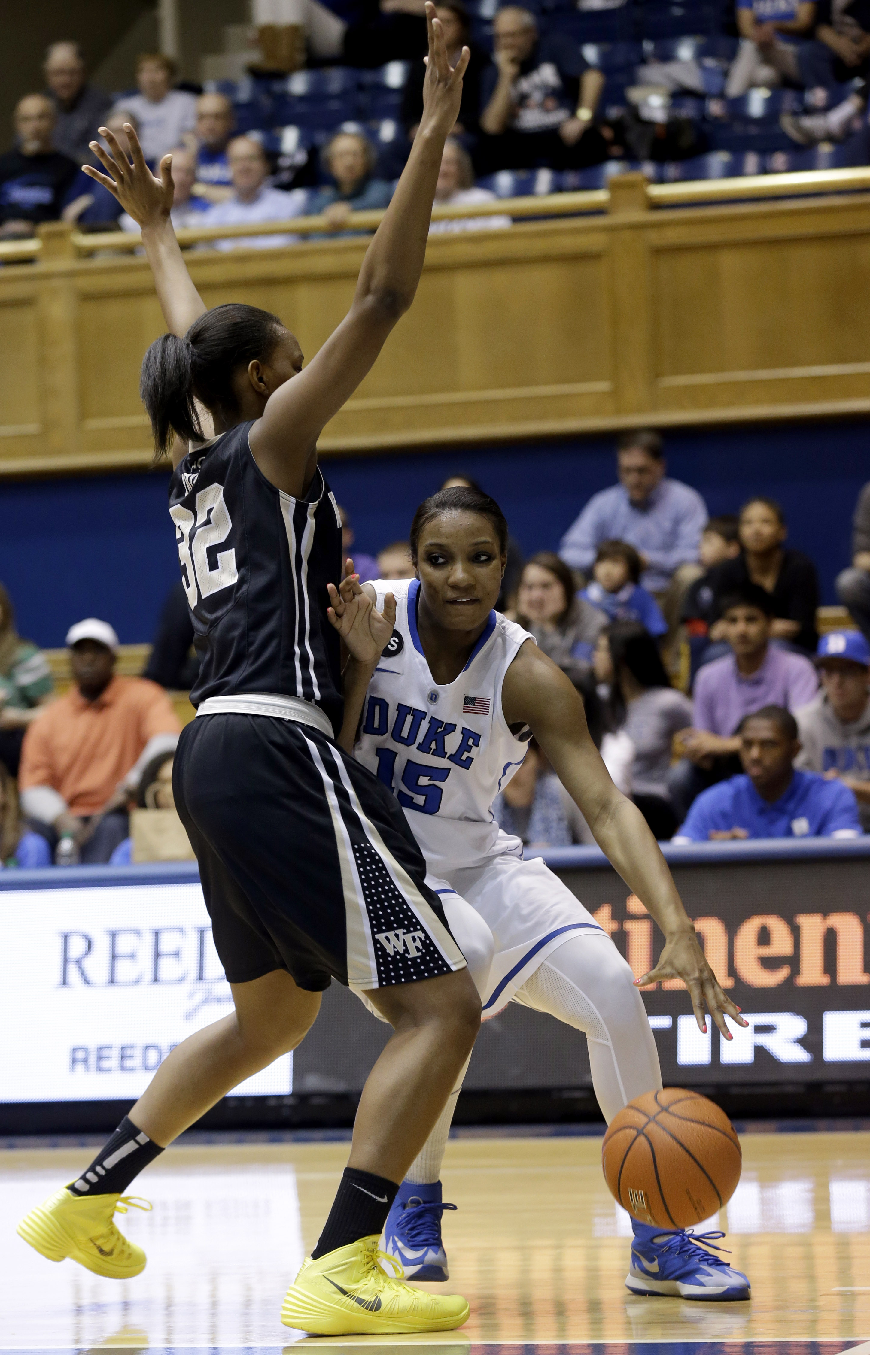 No. 7 Duke women win 40th straight vs Wake, 71-56