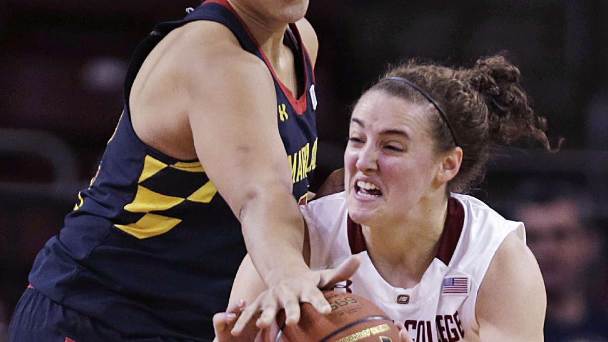 No. 9 Maryland women coast past BC, 92-66