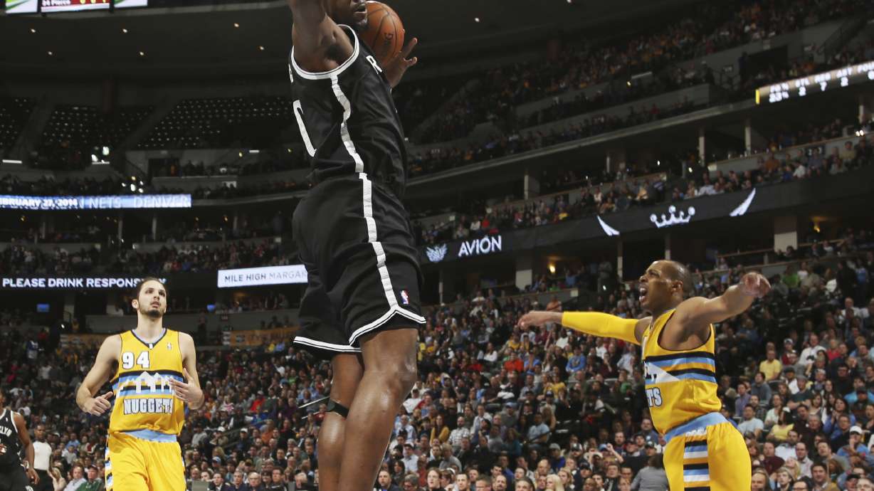 Pierce scores 18, Nets rebound in rout of Nuggets