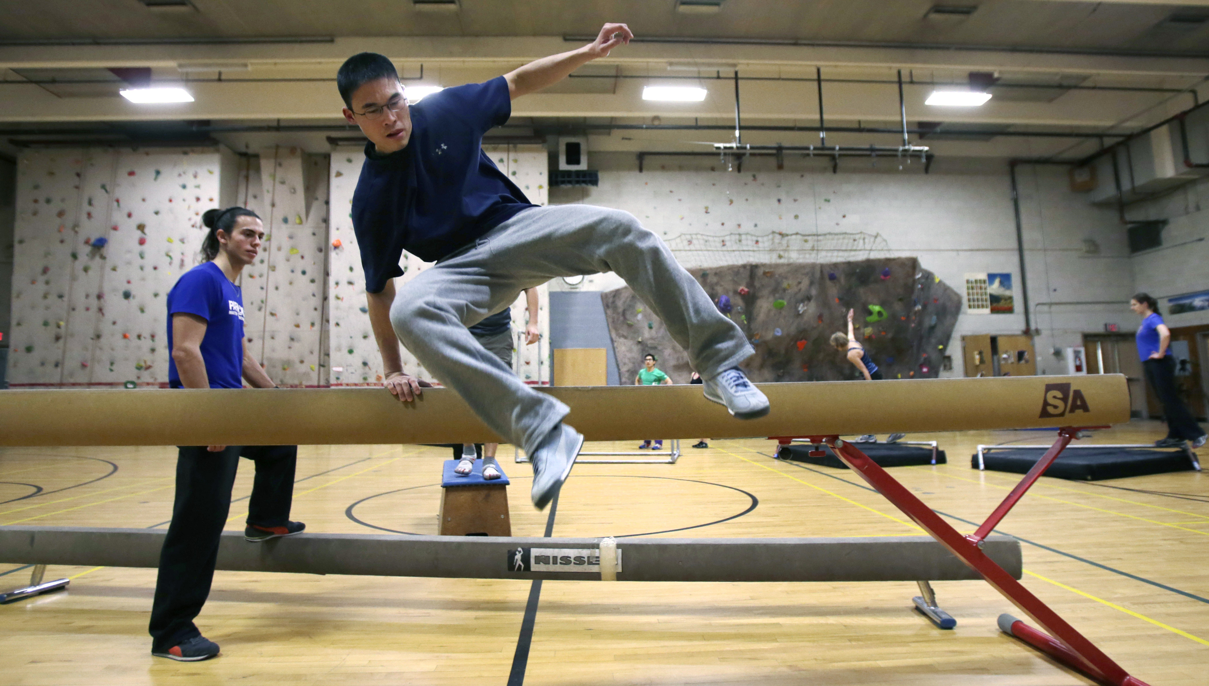 Parkour goes from YouTube fad to fitness craze