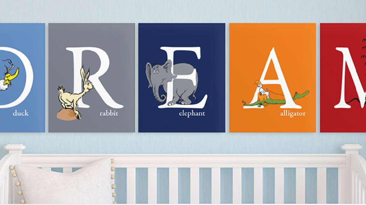 Seuss fans delight in larger size, gallery-wrapped canvas art