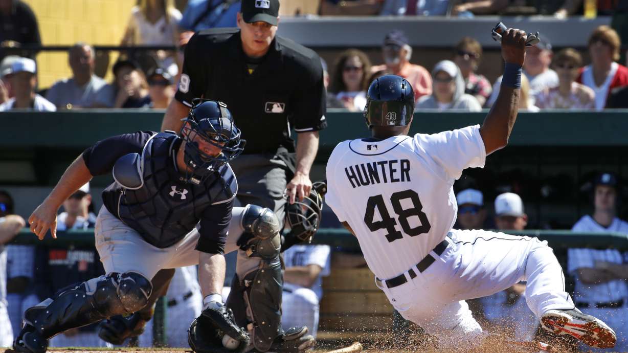 McCann homers off Scherzer, Yankees top Tigers 7-4