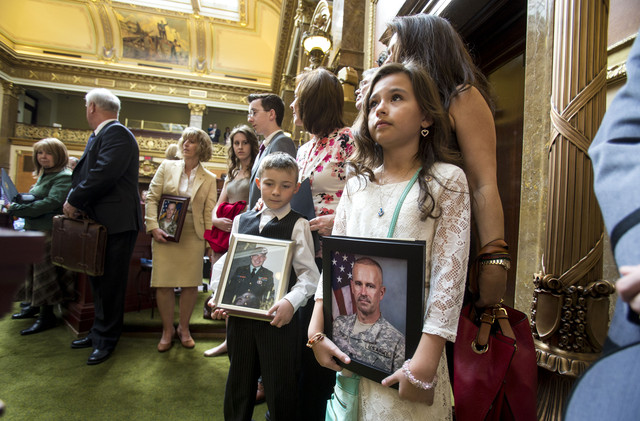 Legislature honors families of 19 Utah fallen soldiers