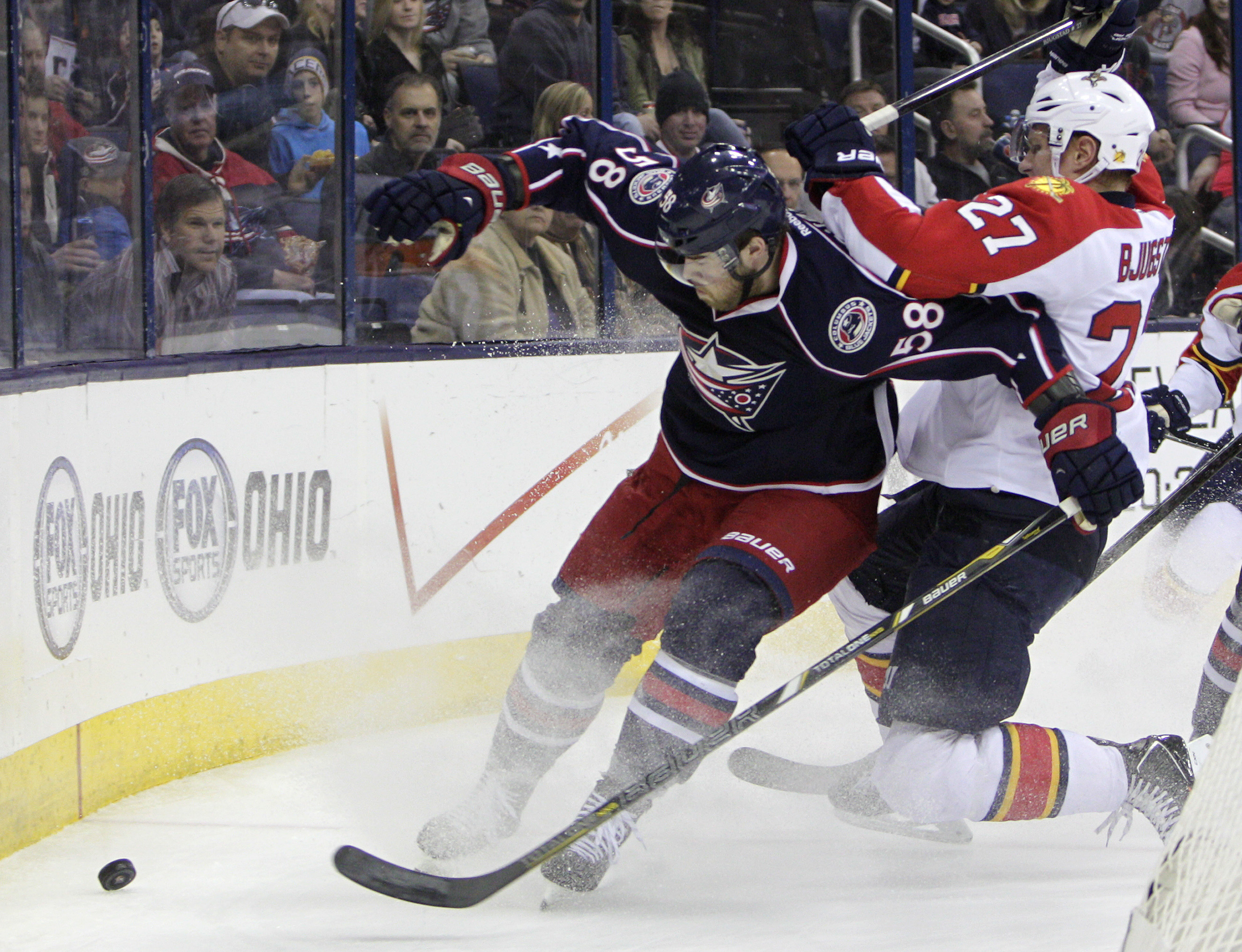 Blue Jackets too much for Panthers 6-3
