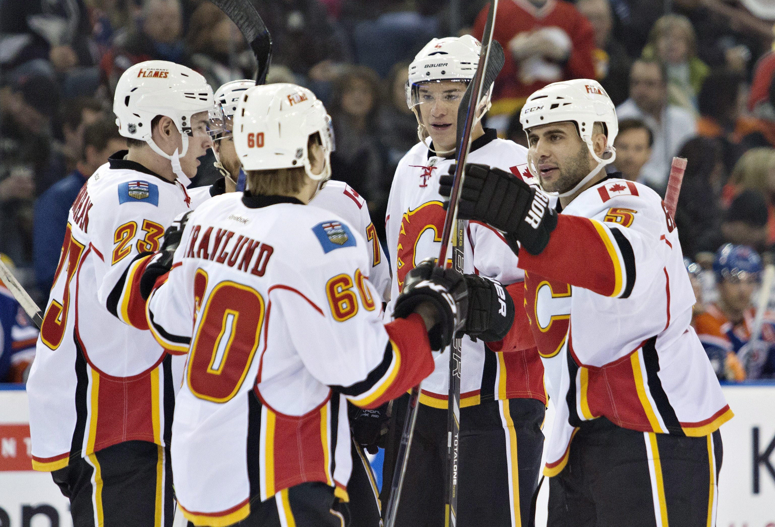 Monahan's OT goal leads Flames past Oilers 2-1