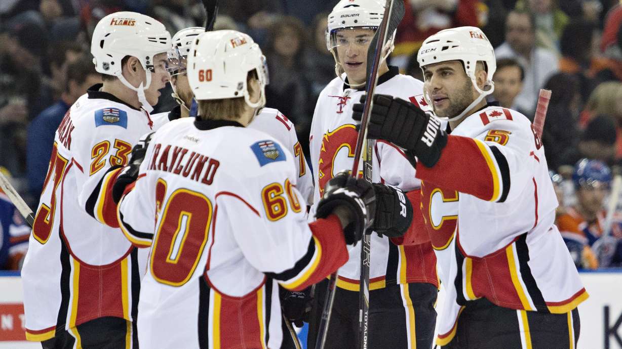 Monahan's OT goal leads Flames past Oilers 2-1