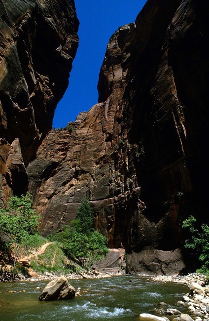 Crews on Monday evening found the body of a hiker who was swept away when flooding hit Zion National Park on Friday.