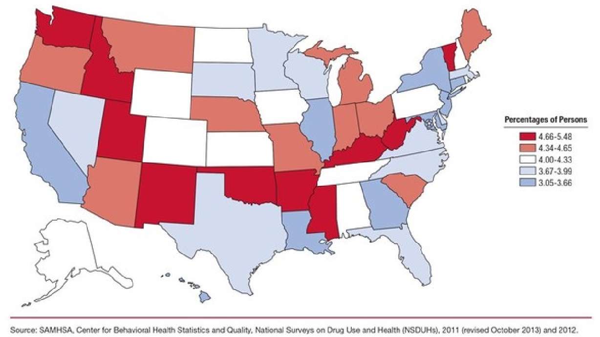 Utah has highest rate of mental illness in U.S., study says